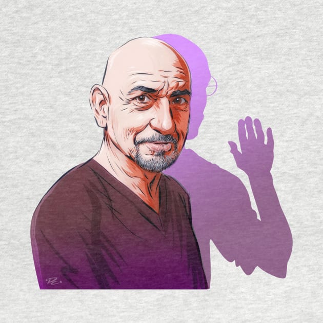 Ben Kingsley - An illustration by Paul Cemmick by PLAYDIGITAL2020